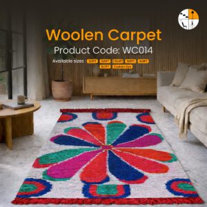 woolen carpet: wc014